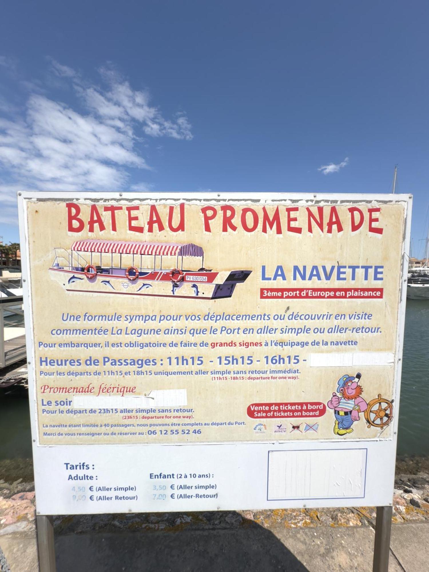 Hispaniola, Avec Vue Sur La Marina Et Parking Prive Saint-Cyprien  Exteriör bild